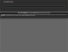 Tablet Screenshot of necati.com